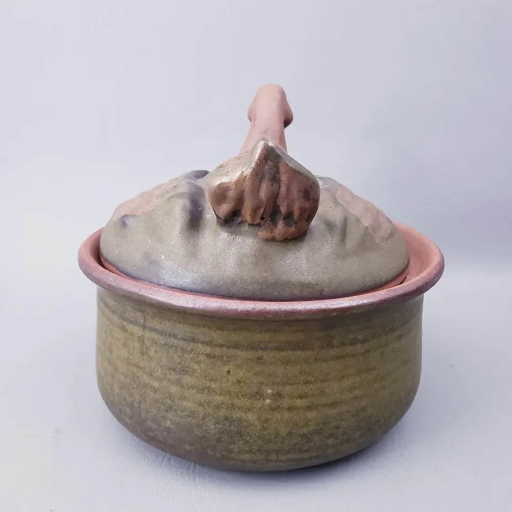 Stoneware Designs West Pottery Duck Lidded Soup Tureen Casserole Dish